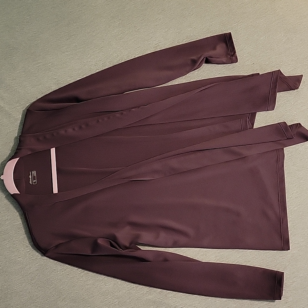 Eddie Bauer purple summer office top
